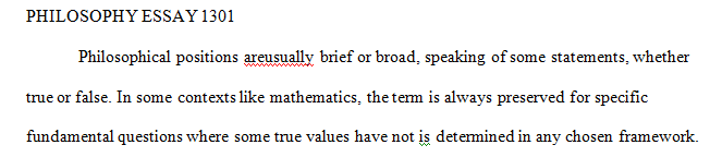 Each topic I give you will ask you to “explain and evaluate” a position or idea or argument.