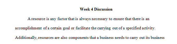 Explain the difference between a resource a capability and a core competence.