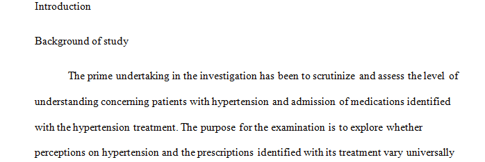 Explain the ways in which the findings might be used in nursing practice