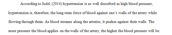 Health disease that I would like to talk about is Hypertension