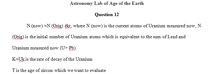 In order to date the Earth we need isotopes with much longer half-lives.