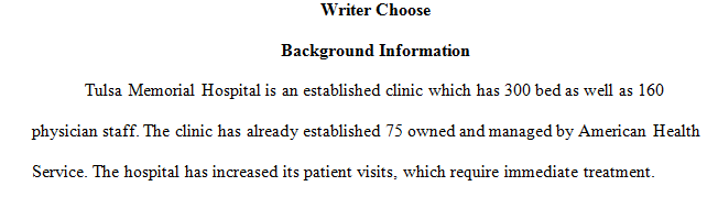 Now consider the clinic's situation without the new marketing program.