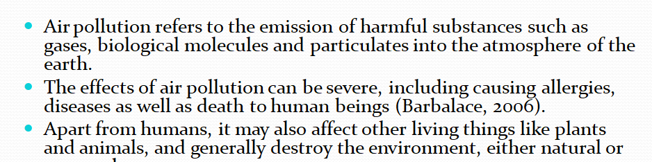 Perform an analysis of an environmental issue.