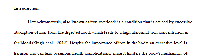 Physiology course and your paper should be written from a physiological point of view.