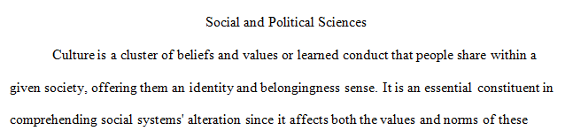 Sociologists define society as a fairly large number of people who reside in the same geographic area