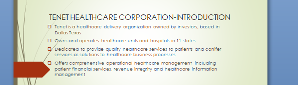 Week 8 - Assignment: Summarize Key Finance Issues in Healthcare Management