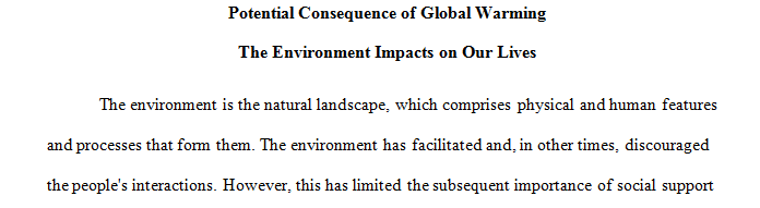 The potential consequences of global warming in terms of the management of human diseases and pathogens.