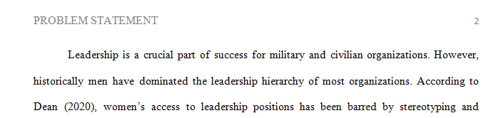 What are the changes that the United States Armed Forces need to improve change and maximize to eliminate Gender Barriers to Leadership.