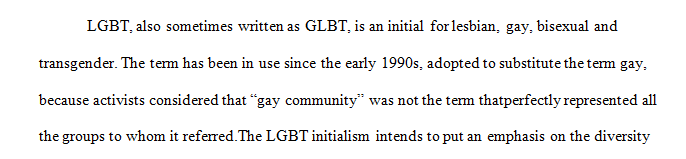 While sexual identity is a very personal aspect of an individual’s life it also includes social and public aspects as well.