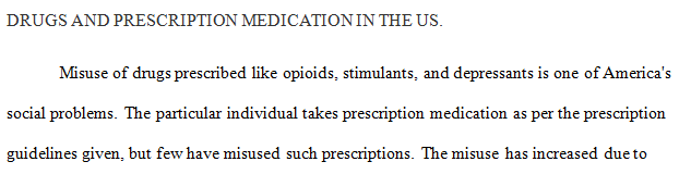 Write a unified essay that compares and contrasts what each writer is saying about recreational drugs and/or prescription medication in the US.