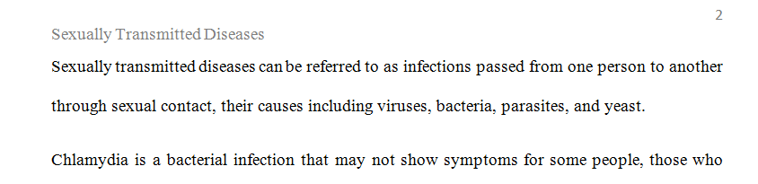 Discuss the various types of sexually transmitted diseases