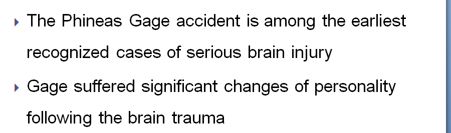 Select a well documented historical case study of an individual who experienced a neurological disorder