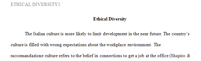 What do you do when you find the culture expecting you to do something you find ethically unacceptable?