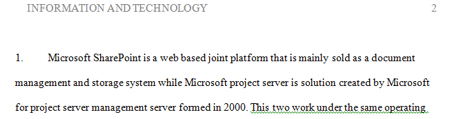 What is the difference between MS Sharepoint and MS Project Server