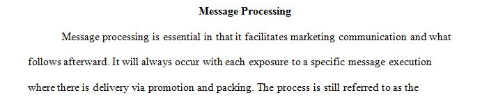 What must happen for a message to be successfully processed