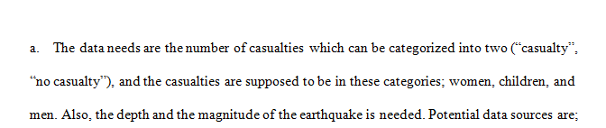 A major earthquake hit a large metropolitan area with over 5 million citizens.