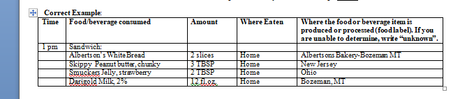 Choose 3 days; recommended to use 2 weekdays and 1 weekend day but you can use any 3 days, they do not need to be consecutive.