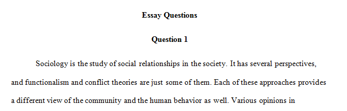 Compare and contrast the approaches to race taken by functionalist theory and conflict theory.