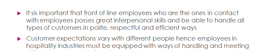 Create a 12- to 15-slide Microsoft® PowerPoint® presentation using a business in the hospitality industry as an example.