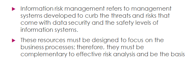 Develop and present a short (approximately 15 minute) presentation on a risk methodology