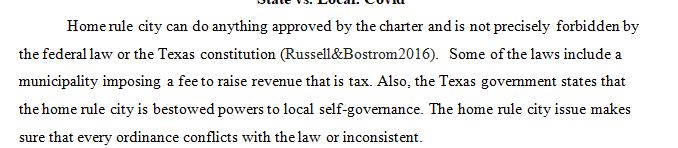 Do you think cities counties have the right to push back against the governor