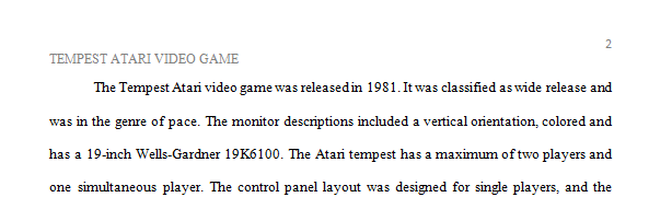 Entries should focus on critical analysis and use the readings to think through the Game of the Week