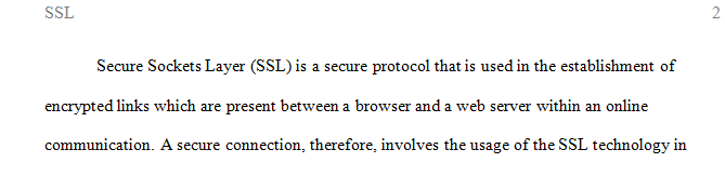 Explain a secure connection and its establishment requirements.