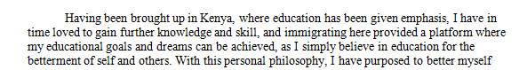 Explain how you will personally benefit from this scholarship and how you value a college education.