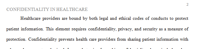 Explain the problems associated with patient confidentiality. 