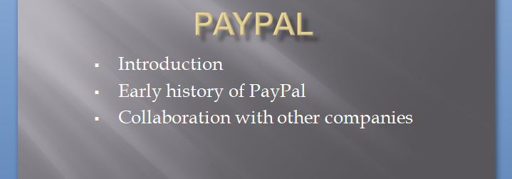 Find about PayPal company