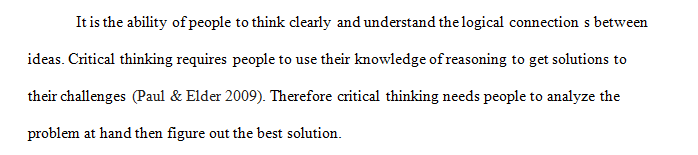 For the final week, let's think about how you've applied the principles of critical thinking over the past 11 weeks. 