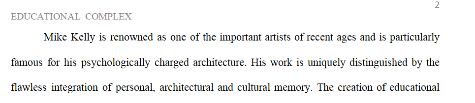 In an essay of between 300 and 400 words explain what Kelly means by the increase in complexity.