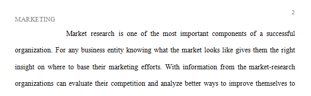 Marketing Research Techniques Employed