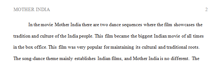 Mother India (The film is on Yamada Language Center’s Virtual Language Lab.)