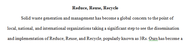 Propose 2 ways in which stakeholders can be involved in the development of a programme aimed at Reduce Reuse Recycle.