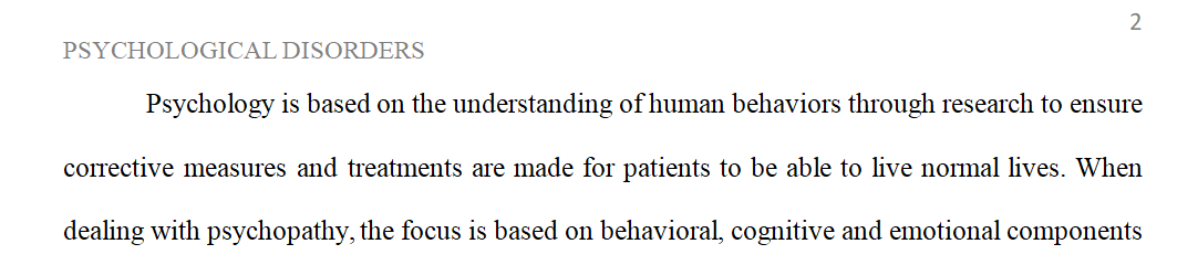 Reading about Psychological Disorders. 