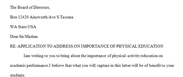 Topic craft a letter to your local school district based on the provided article