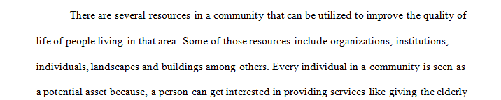 Volunteers and political officials in local communities often campaign to improve conditions