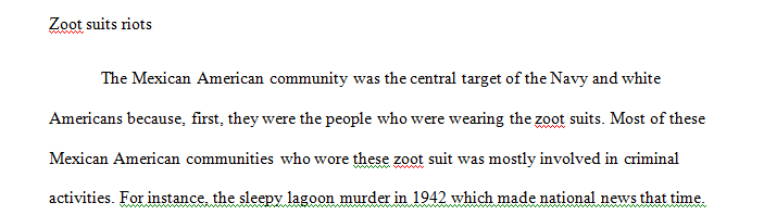 Why was the Mexican American community the central target of Navy and White Americans in Los Angeles