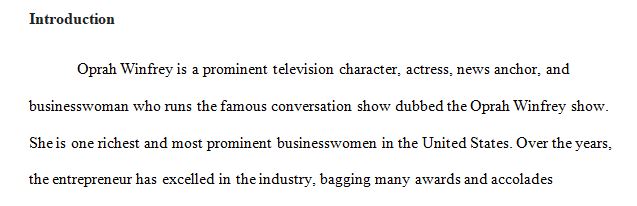 Compare and contrast leadership styles of Oprah Winfrey and Ellen Degeneres