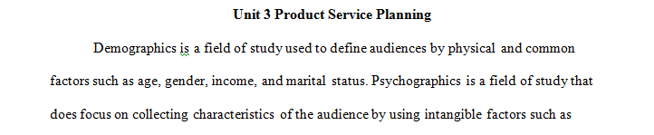 Define the consumer profiling dimensions of demographics and psychographics.