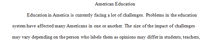 It has been my contention throughout the semester that to understand education and schools you must also understand the social context in which schooling takes place.