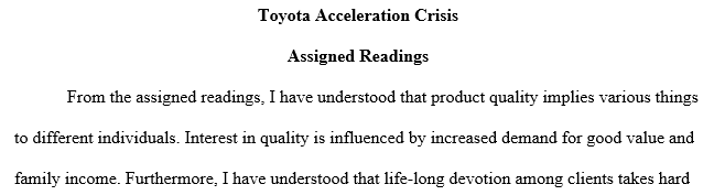 Research how Toyota handled complaints that it received from 2008-2010 regarding runaway acceleration problems.