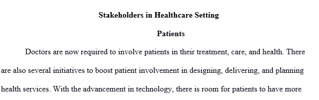 Research the impact of various stakeholders on balancing quality, access, and costs.