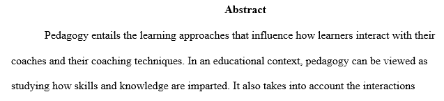 The pedagogical practices of the development model of sport participation to better understand how to maximize the physical capabilities of athletes.