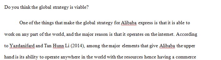 Alibaba and Global Supply Chains