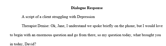 Dialogue response for a video. Provide dialogue of roleplay you as a therapist responding to client. Mandated client lists her multiple issues.