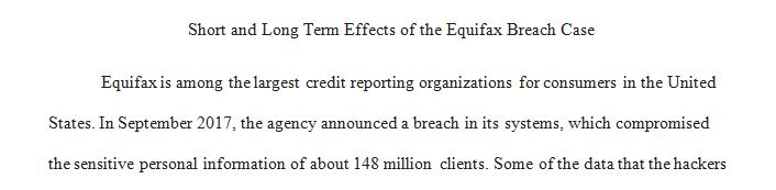 Effects of the case on the business sustainability of the company.