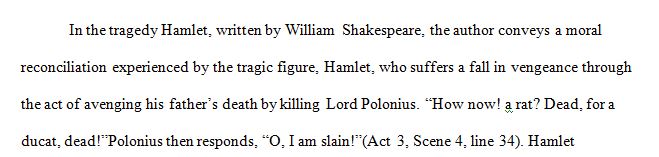 Hamlet AP Timed Essay Response