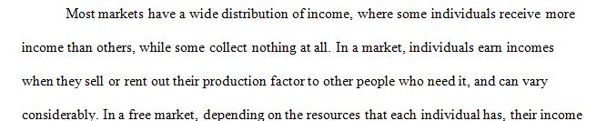 Income distribution is a micro economics topic but it has macro economic impact and consequences.